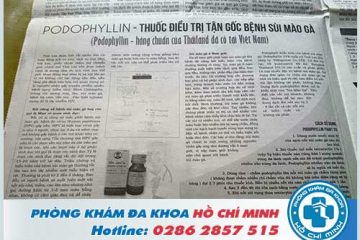 Mua thuốc podophyllin 25 chữa bệnh sùi mào gà ở Tiền Giang uy tín
